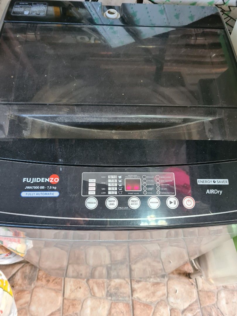 Fujidenzo washing machine 7.5 kg cheap