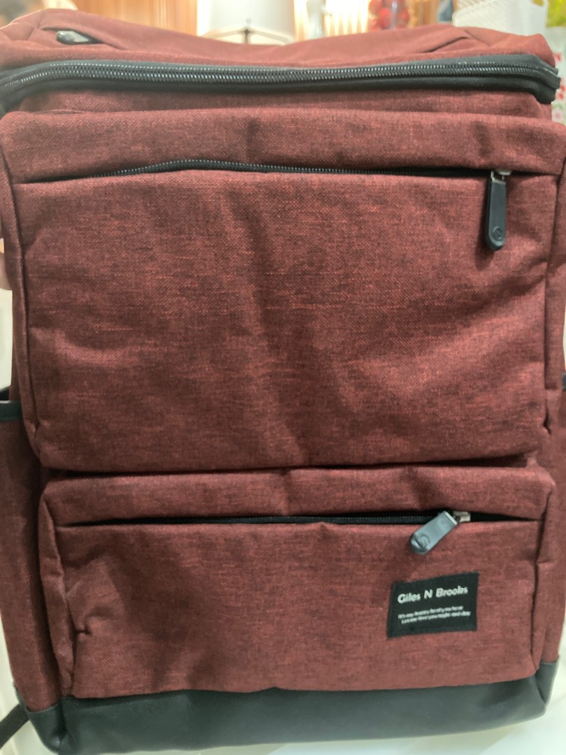 Giles N Brooks Backpack Men s Fashion Bags Backpacks on Carousell