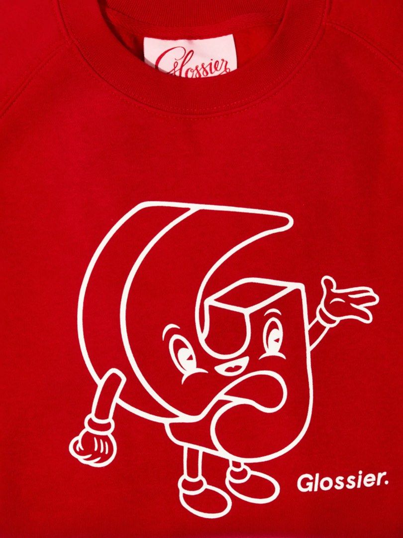 Glossier g pal sweatshirt sales