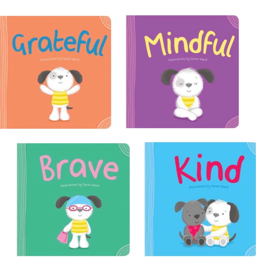 Book),　Mindful/　by　Ward　Books　Toys,　Grateful/　on　Children's　Sarah　Magazines,　Brave/　Books　Hobbies　Kind　(Board　Carousell