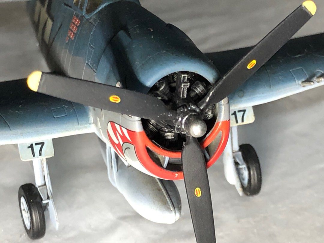 Grumman F6F Hellcat fighter aircraft model, Hobbies & Toys, Toys ...