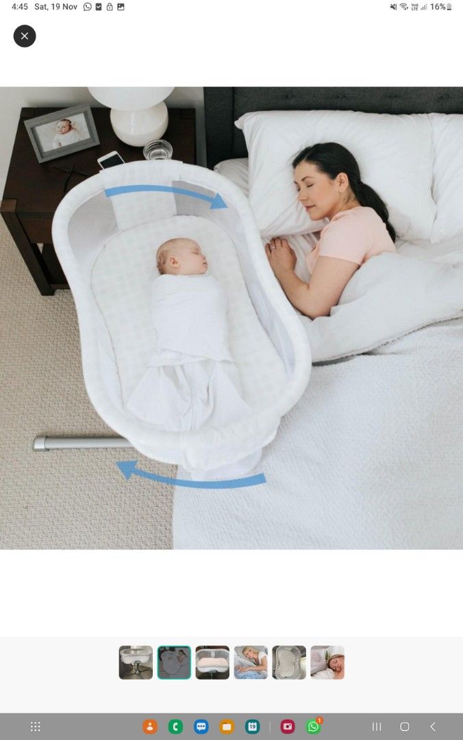 HALO BASSINEST PREMIERE /Co Sleeper for Newborn and Baby