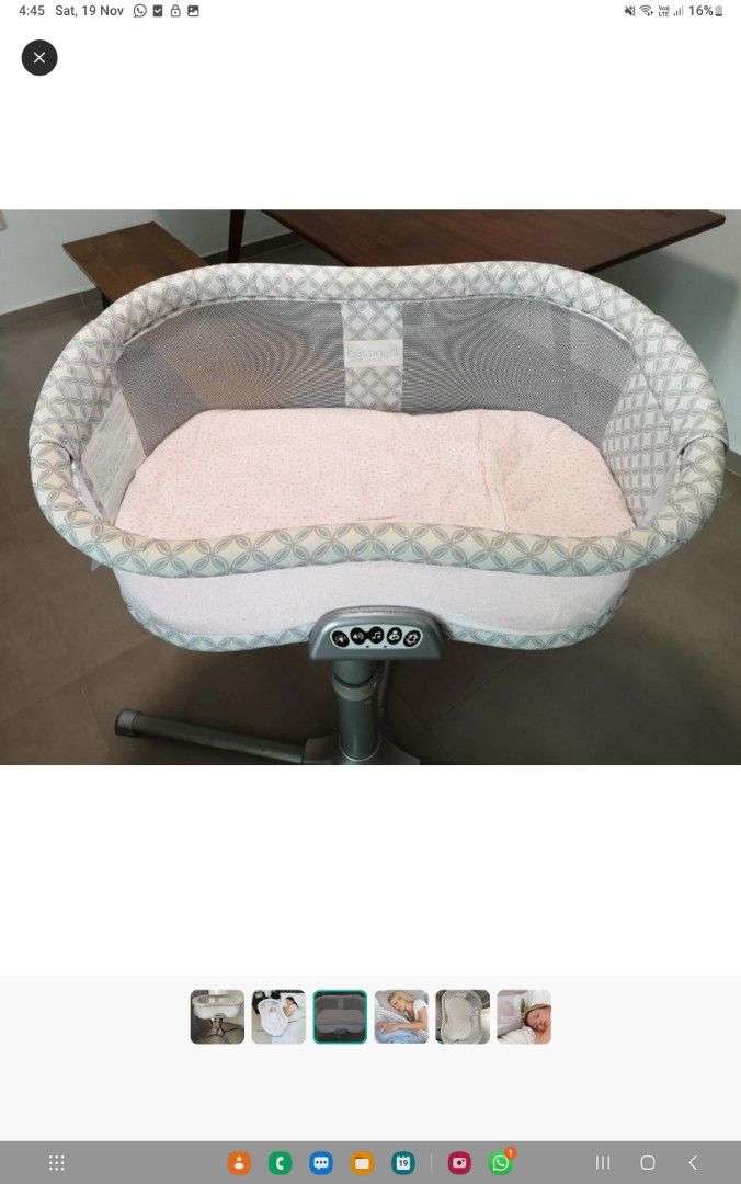 HALO BASSINEST PREMIERE /Co Sleeper for Newborn and Baby