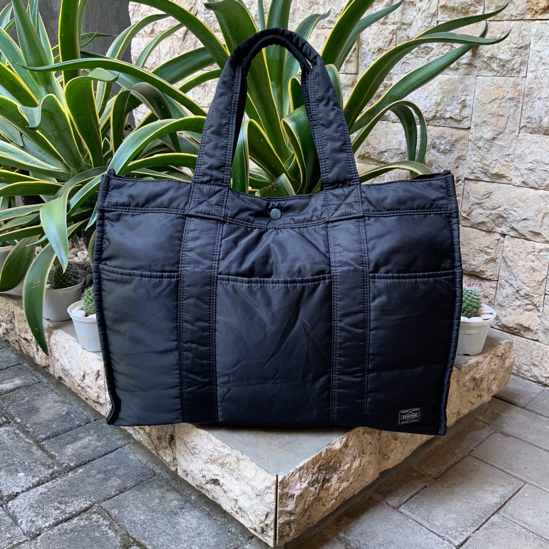 廃盤品 HEAD PORTER トートバッグ タンカー アイアンブルー TANKER