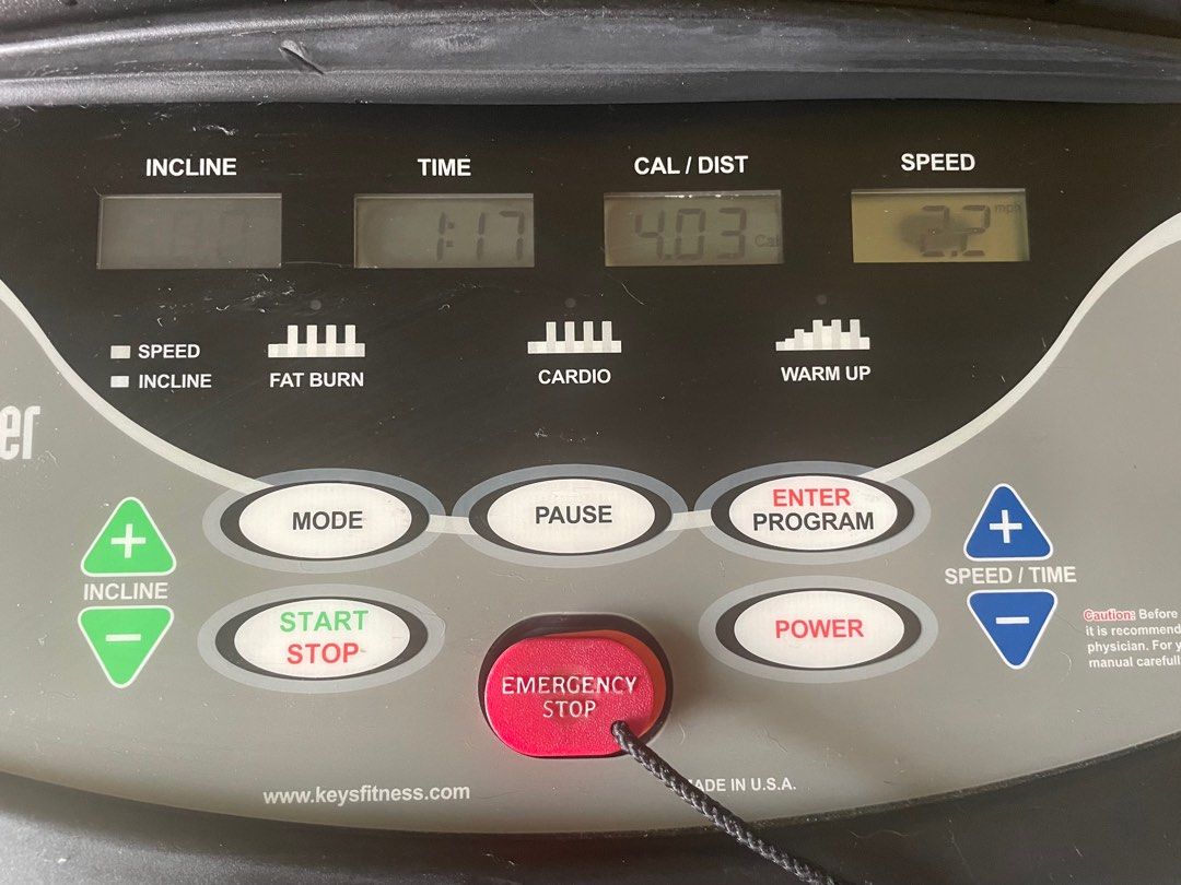 Health trainer 701 treadmill store