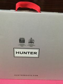 Hunter 紙箱（裝高筒雨鞋的）