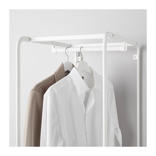 IKEA algot frame with hanging rod Clothes rail, Furniture & Home Living