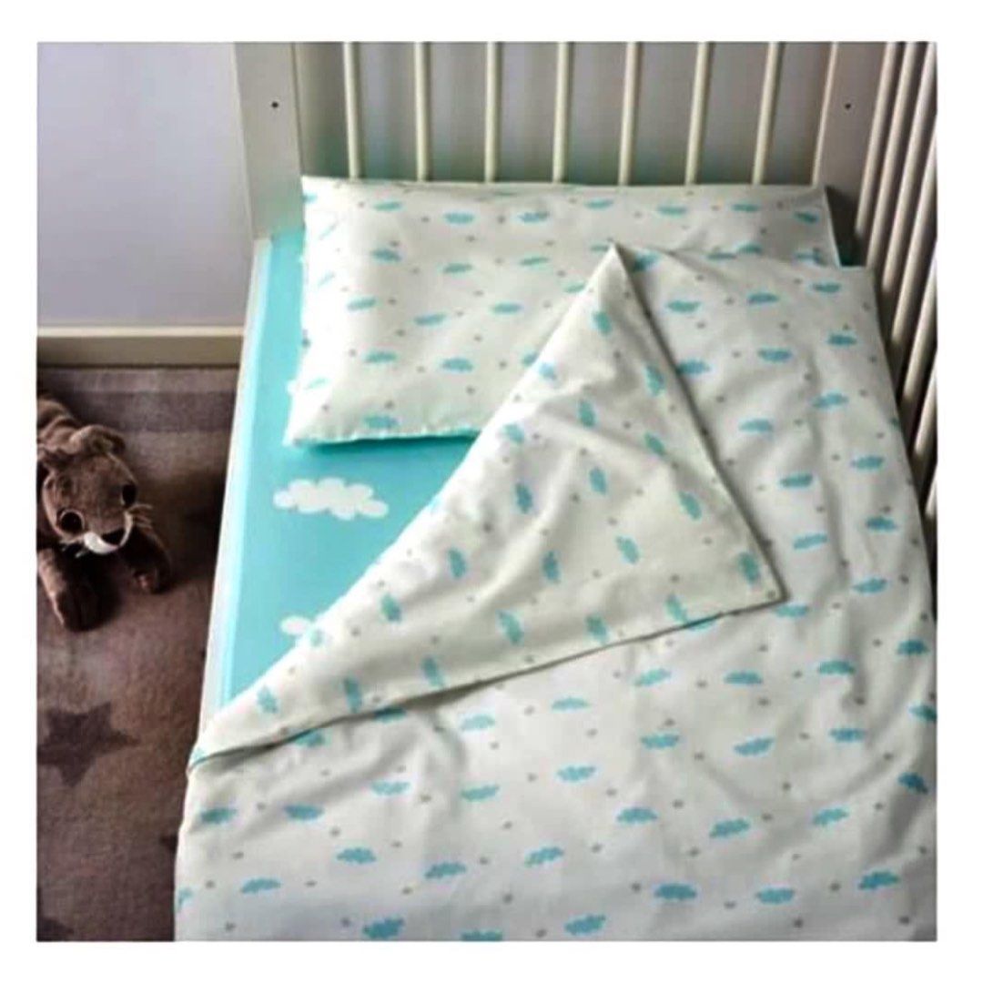 IKEA Baby Toddler Crib Bedding Pillow Comforter Sheets Stars
