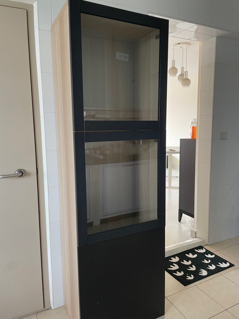 Ikea Besta tall Furniture & Home Living, Home Improvement