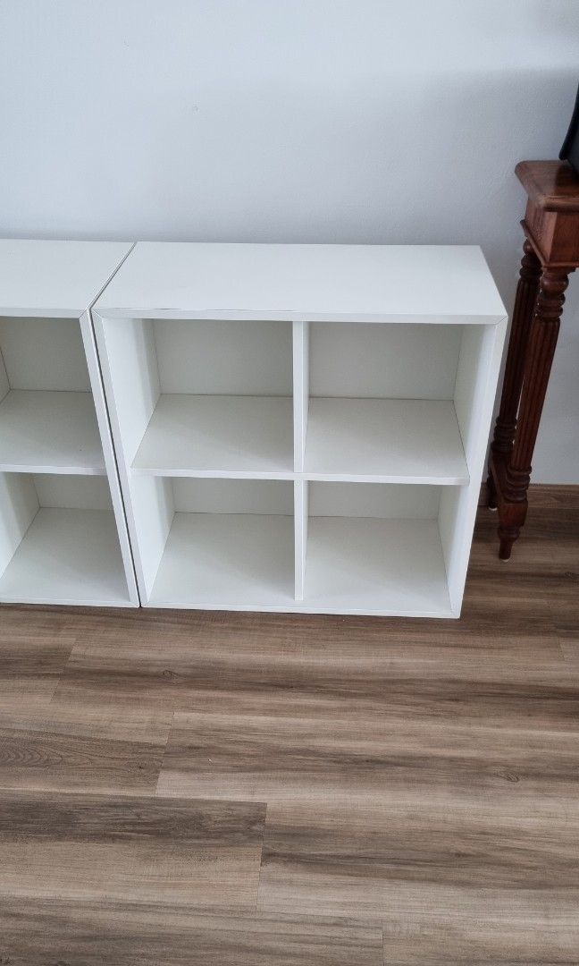 IKEA Kallax 2x2 Eket shelves, Furniture & Home Living, Furniture, Shelves, & Racks on