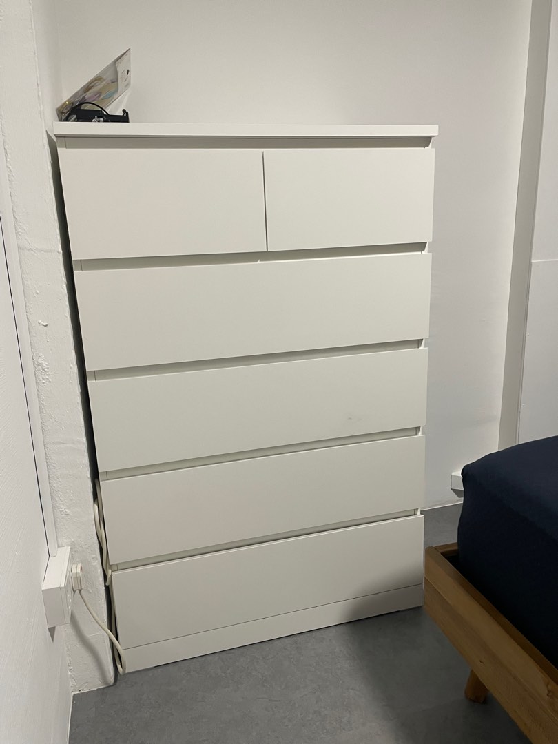 IKEA Malm drawers unit, Furniture & Home Living, Furniture, Shelves