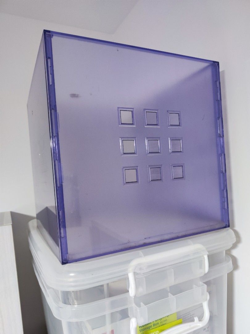 Ikea storage box LEKMAN, Furniture & Home Living, Home Improvement