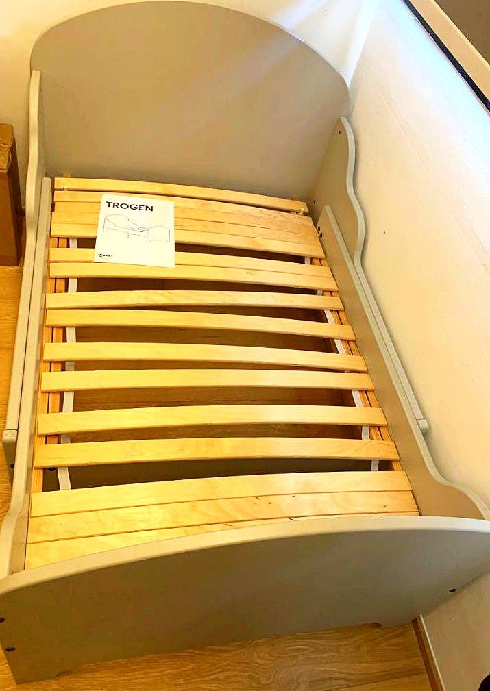 IKEA TROGEN EXTENDABLE BED FRAME, Babies & Kids, Baby Nursery & Kids Furniture, Childrens' Beds