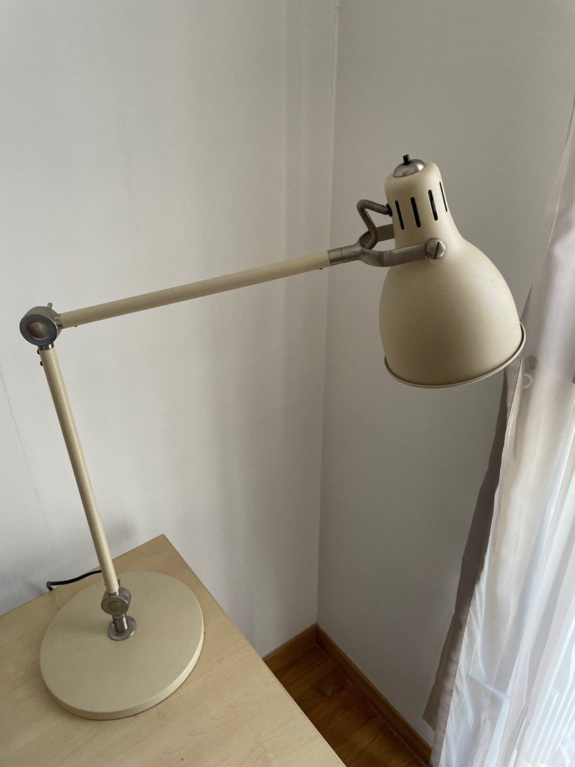 Ikea Work lamp with led bulb, Furniture & Home Living, Lighting & Fans