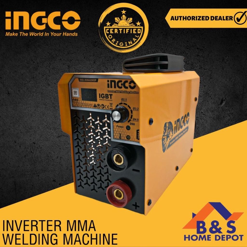 Ingco Inverter MMA Welding Machine 350A, Commercial & Industrial