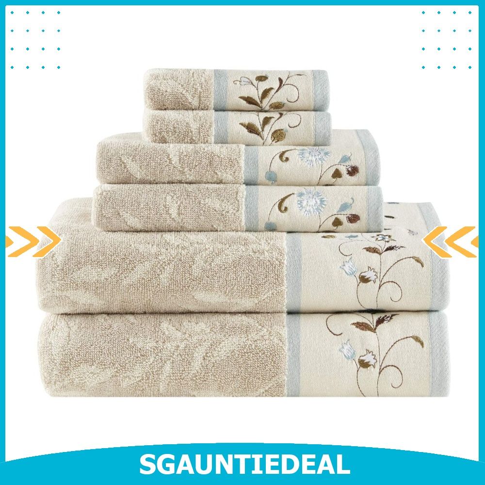Madison park serene best sale towels