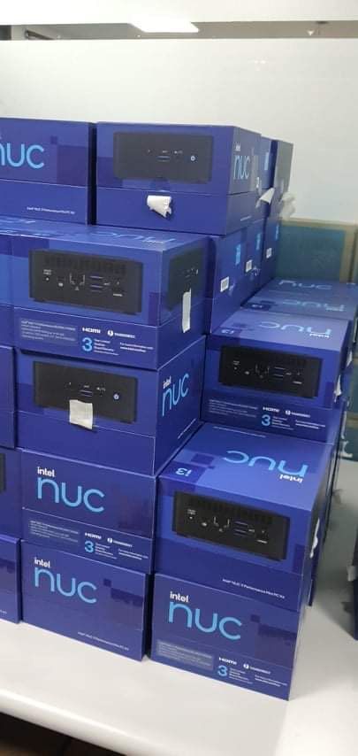 Intel Nuc i3 and i5 processor 128gb ssd 8gb ram (Category: Desktops) located in Mandaluyong City. Submitted by l2ayne (Listing ID 1199423303, Image 1). Description: Intel NUC Intel Core i3 and i5 Processor 10th gen and 11th gen 128GB SSD 8GB DDR4 Ram Integrated Graphics Integrated LAN Ethernet Connection Integrated Wireless Integrated Bluetooth Pick up: Hulo Mandaluyong ko Accept shipping / COD Lalamove / COP LBC Buyer will shoulder shipping fee 