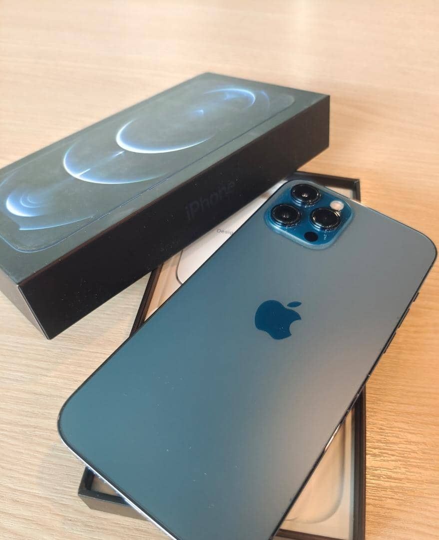 Iphone 12 Pro Max Blue by Machines Malaysia