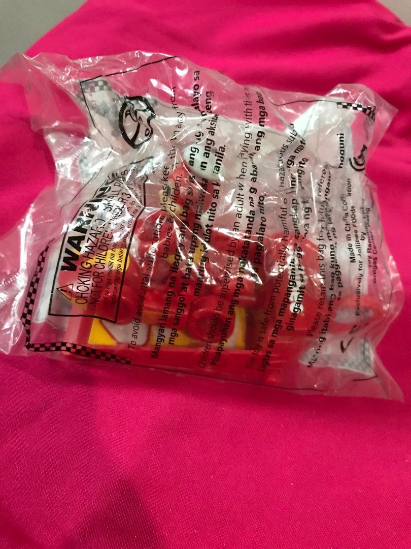 Jollibee Jolly Racer Toy, Hobbies & Toys, Toys & Games on Carousell