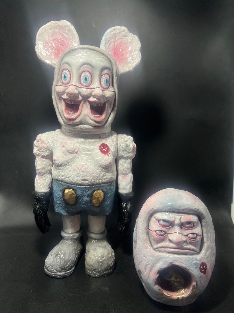 Kaiju tan - mad mickey man ( The potion )兩隻一套sofubi sofuvi 搪