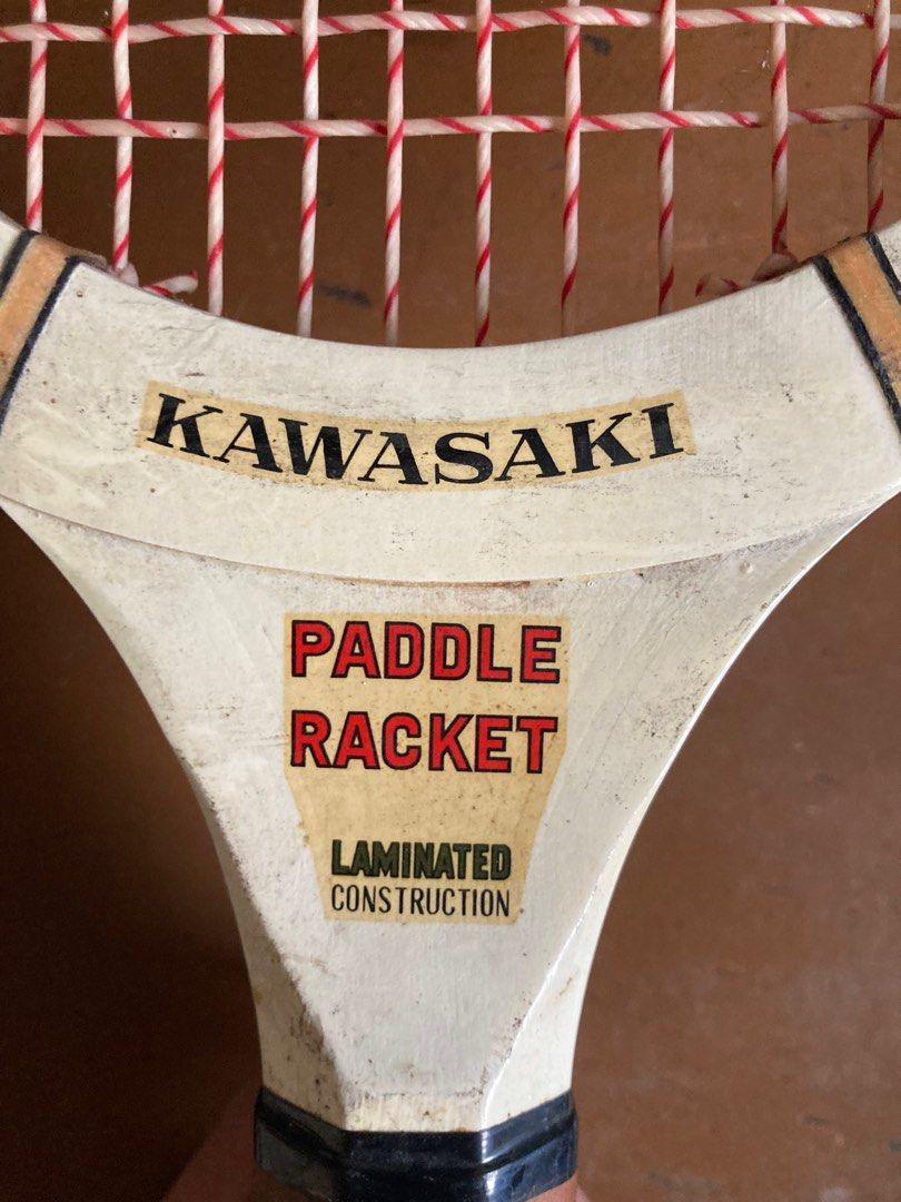 Kawasaki paddle racket (Category: Racket and Ball Sports) located in Manila. Submitted by cjmaaaaac (Listing ID 1199260081, Image 2). Description: .