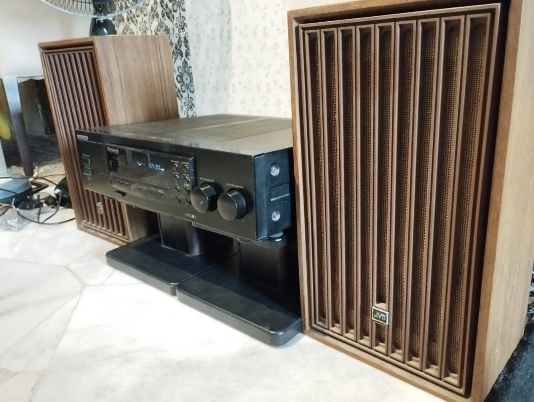 Kenwood receiver with speaker, Audio, Soundbars, Speakers & Amplifiers on Carousell