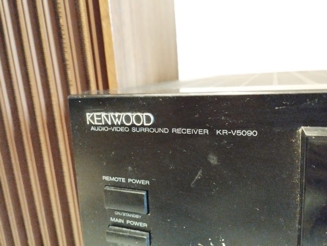 Kenwood receiver with speaker, Audio, Soundbars, Speakers & Amplifiers on Carousell