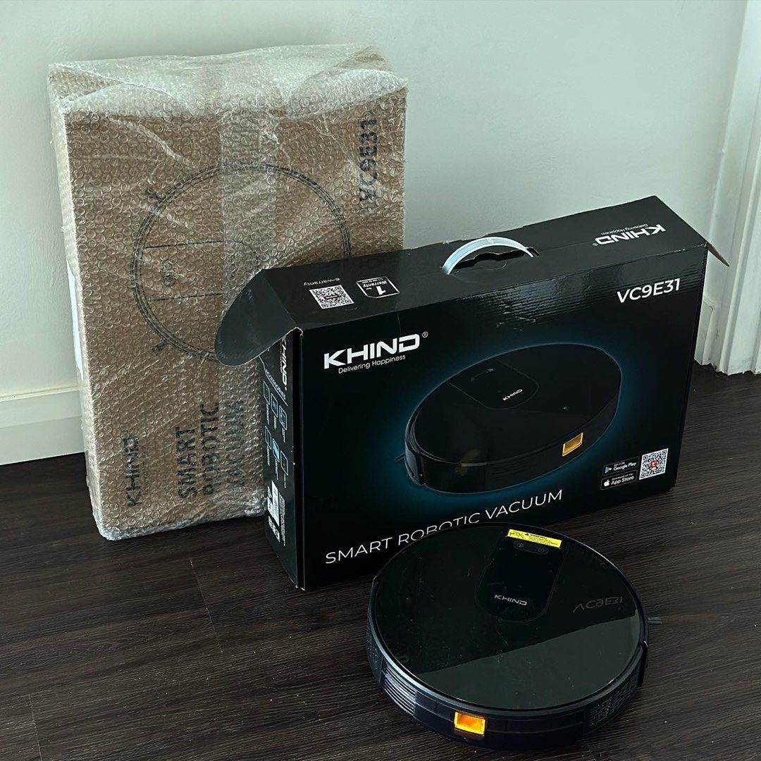 Khind Robotic Vacuum Cleaner NEW, TV & Home Appliances, Vacuum Cleaner