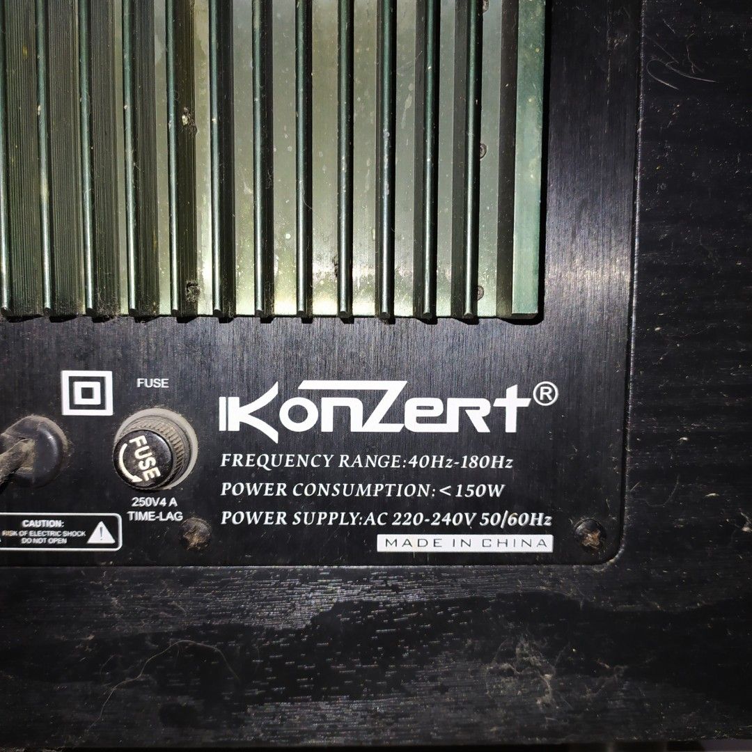 KS10W Super Bass Power Amplifier, Audio, Soundbars, Speakers