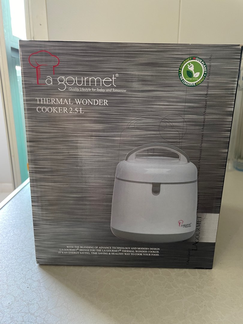 La Gourmet Thermal Cooker 2.5l, TV & Home Appliances, Kitchen