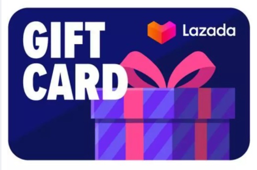 Lazada shop gift card