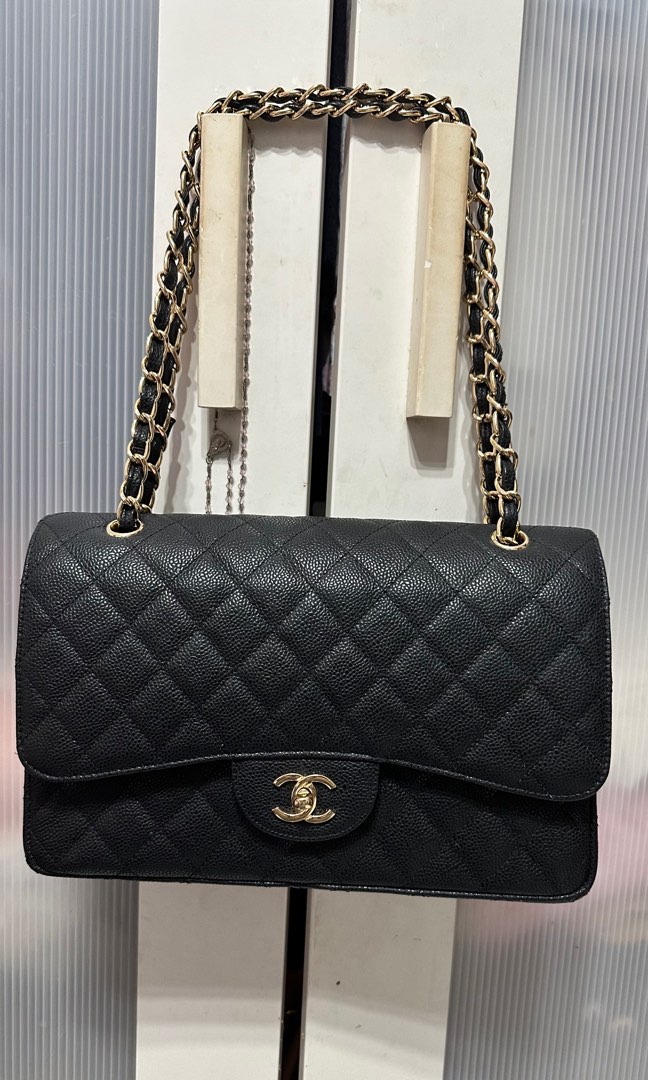 Leather quilted bag, Luxury, Bags & Wallets on Carousell