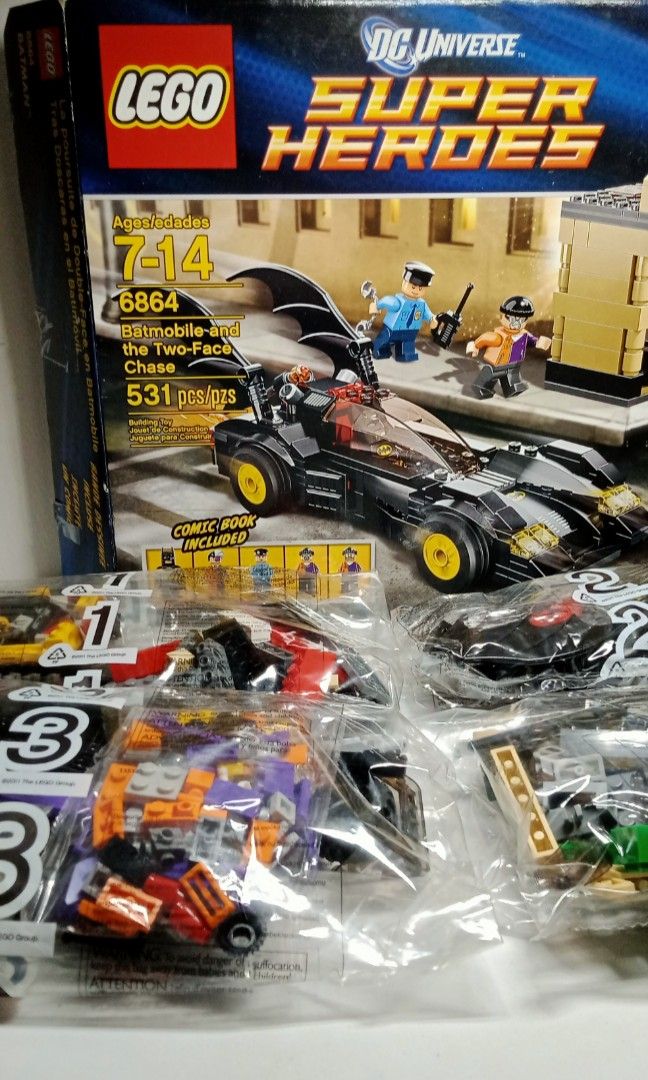 Lego Batman Two Face Chase, Hobbies & Toys, Toys & Games on Carousell