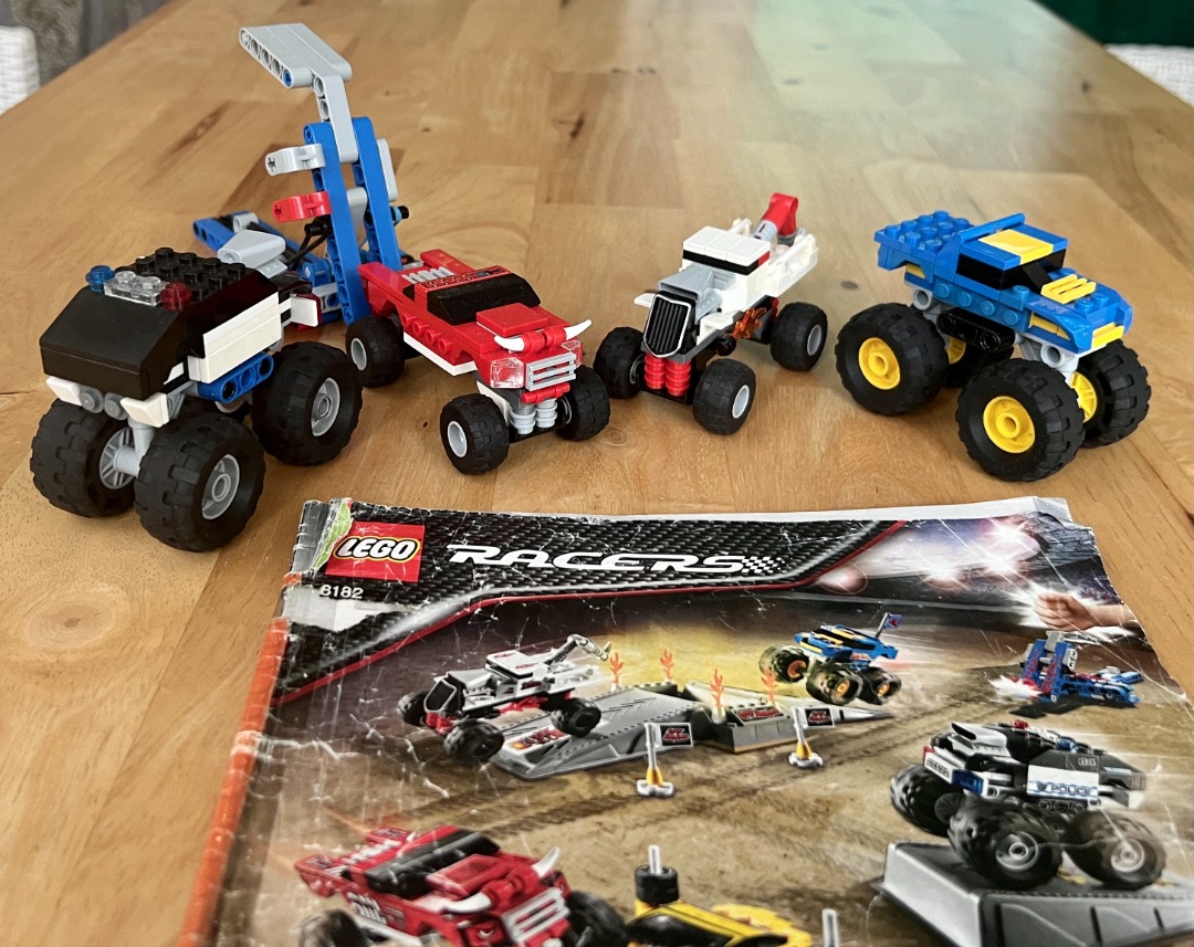 Lego Monster Racers - 4 trucks, Hobbies & Toys, Toys & Games on Carousell
