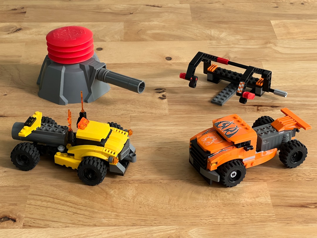 Lego Racer Strong 7968 and Race Rig 8162 Hobbies Toys Toys