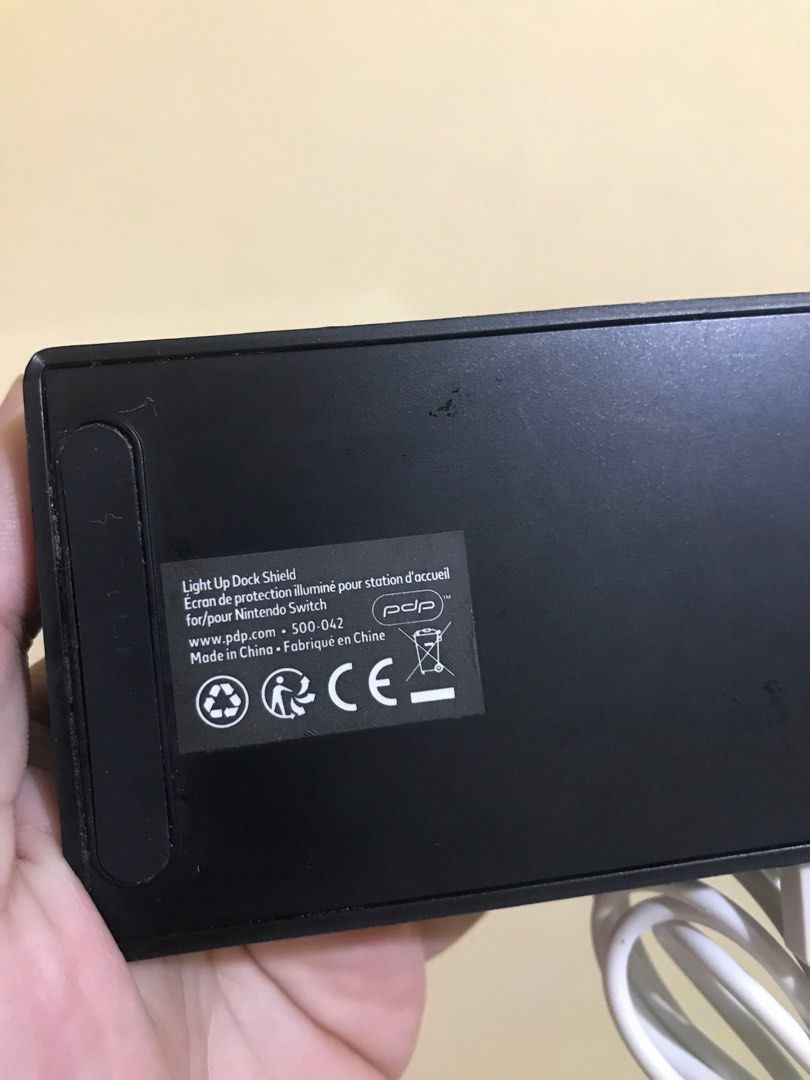 Light up dock shield (Category: Nintendo) located in Quezon City. Submitted by olivertomtecson8 (Listing ID 1199414177, Image 2). Description: For sale only Cod lalamove / pick up / gcash / bdo Loc Baesa Qc.