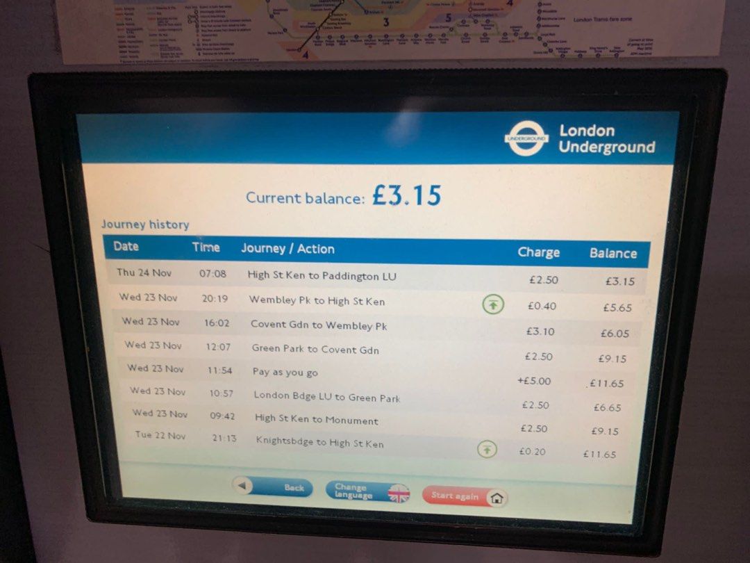 London Visitor Oyster Card, Tickets & Vouchers, Local Attractions & Transport on Carousell