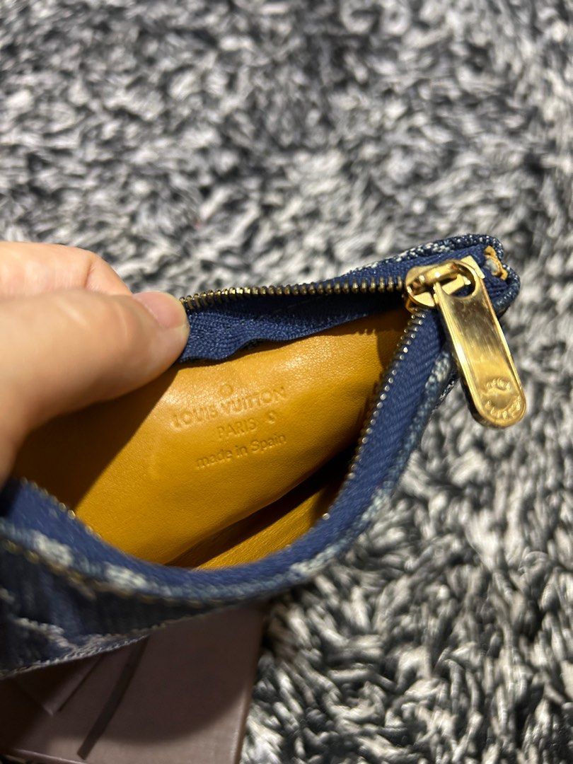 Louis Vuitton Denim Key Pouch