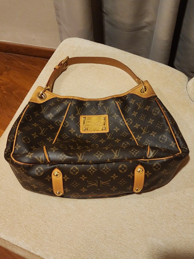 Stylish Louis Vuitton Handbag Galleria With Box Dust Bag (Brown