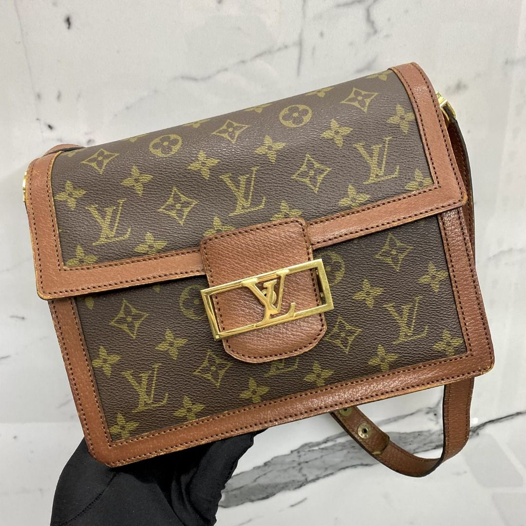 Louis Vuitton Vintage Monogram Dauphine - Brown Shoulder Bags, Handbags -  LOU224278