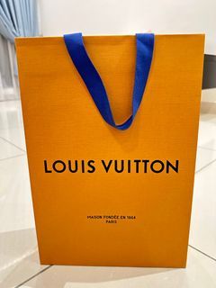 Louis Vuitton paper bag authentic, Luxury, Bags & Wallets on Carousell