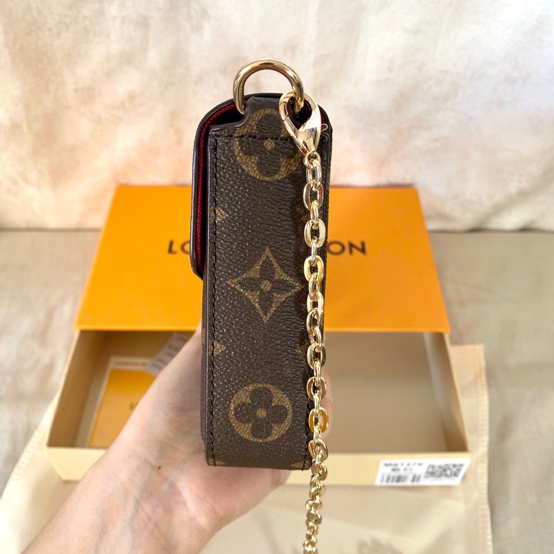 Louis Vuitton Monogram Canvas Felicie Pochette (SHF-fsle0j) – LuxeDH