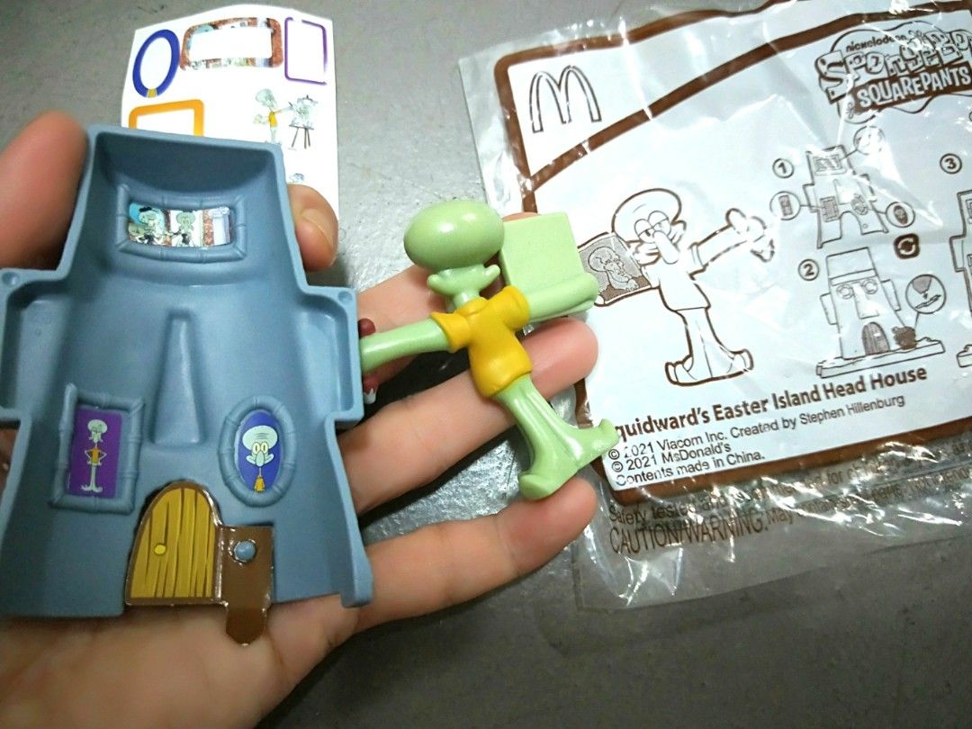 MacDonald's Spongebob Squarepants Squidward's Easter Island Head House