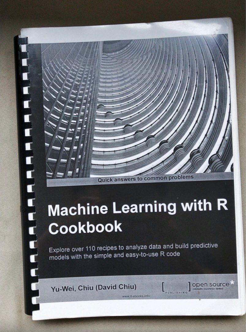 Machine learning sales with r cookbook