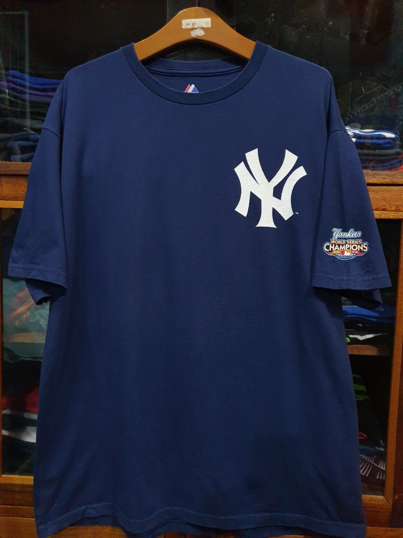 Majestic, Shirts, Ny Yankees 27 Timeworld Champs T Shirt