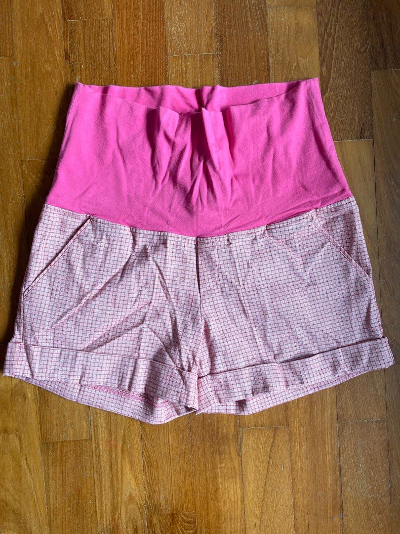 Maternity shorts, Women's Fashion, Maternity wear on Carousell