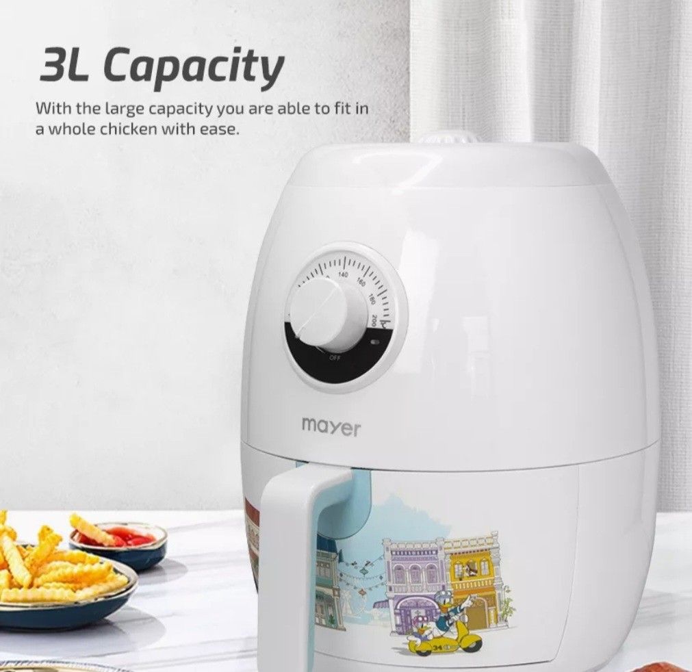 Mayer Disney edit Airfryer, TV & Home Appliances, Kitchen Appliances