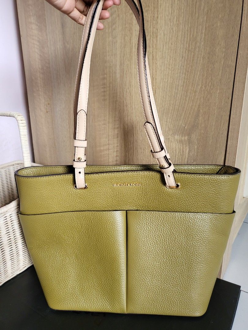 Michael kors top bedford tote green