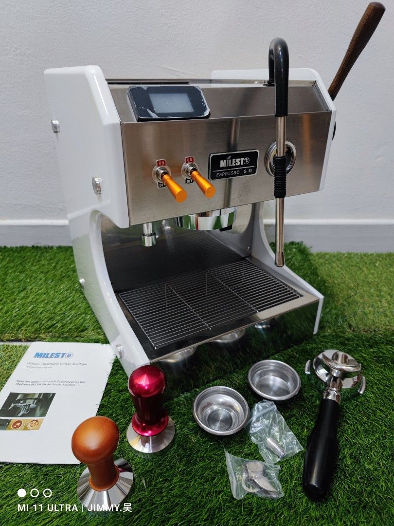 MILESTO EM20 Espresso Machine Fullset coffee gemilai expobar wpm