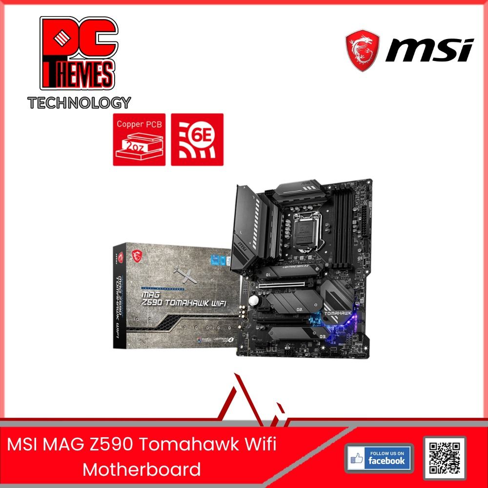 MSI Z590 Motherboard, Computers & Tech, Parts & Accessories, Computer ...